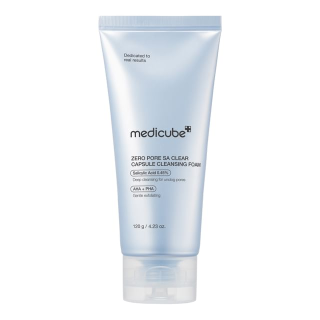 Medicube Zero Pore SA Clear Capsule Cleansing Foam (120g)